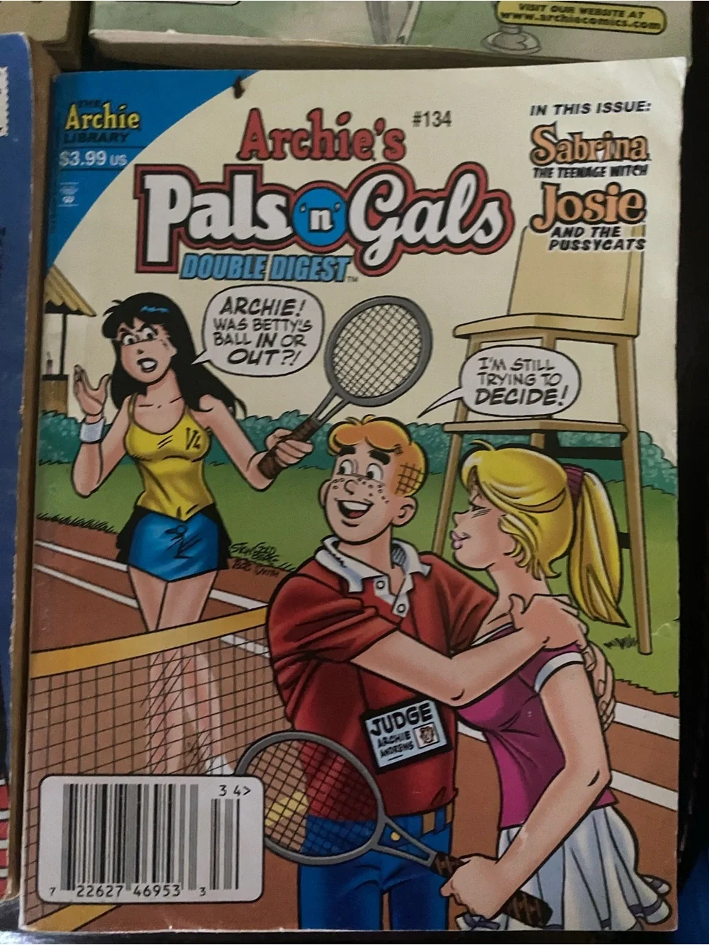 Vintage Lot of 4 Archie Comic Double Digest Betty & Veronica Pals 'n' Gals Books